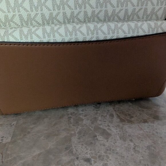 KORS MK Michael Kors Large Monogram and Leather Backpack-Brand New with Tags - Picture 5 of 7